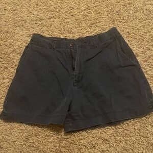 navy blue jean shorts